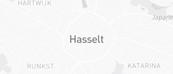 Kaart van Hasselt